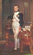 Jacques-Louis David Napoleon in His Study oil painting on canvas